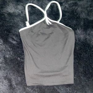 Stella tweed crop top